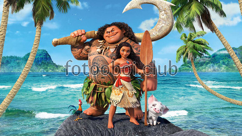 море, океан, пальмы, Дисней, disney, Моана, moana, детские, для мальчика, для девочки